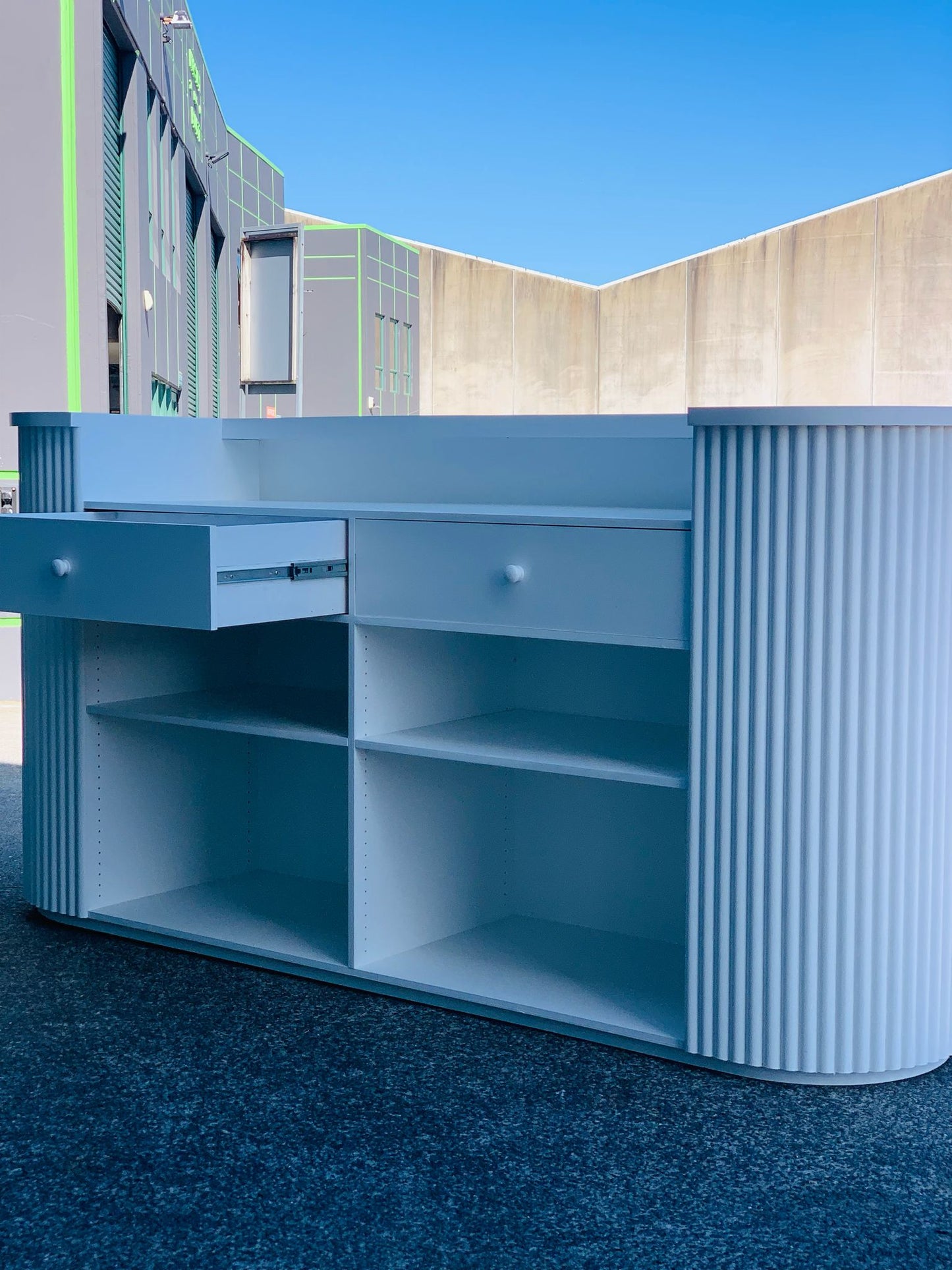 2.4m Reception Desk