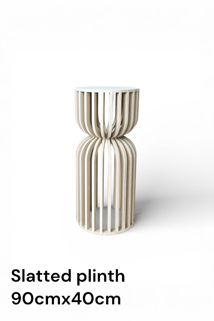Slatted Plinth