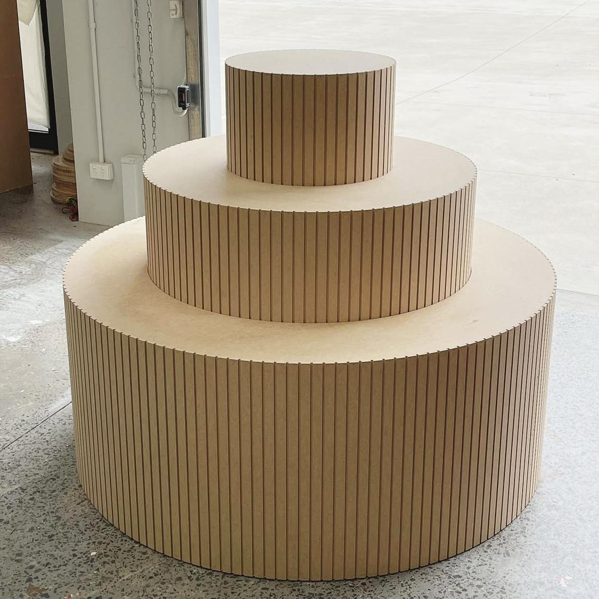 3 Tier Plinth- Slatted