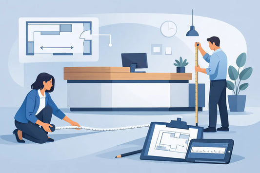 How to Measure Reception Area for the Right Desk