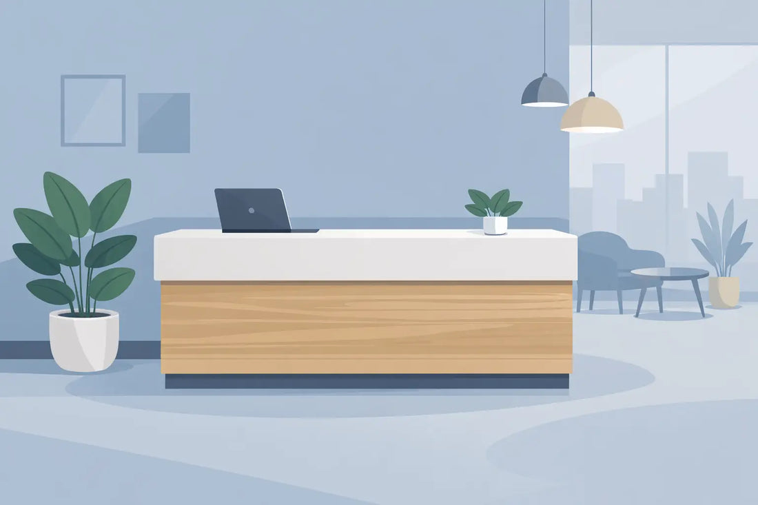 Choosing a 1.8m Reception Counter for Your Space