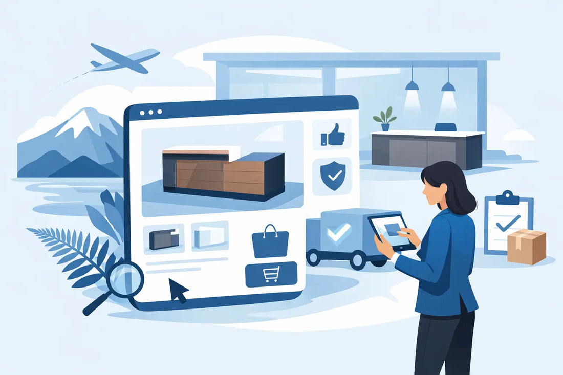 Buy a Reception Counter Online in NZ With Confidence