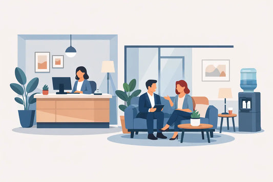 Reception Area Layout for Small Office Spaces