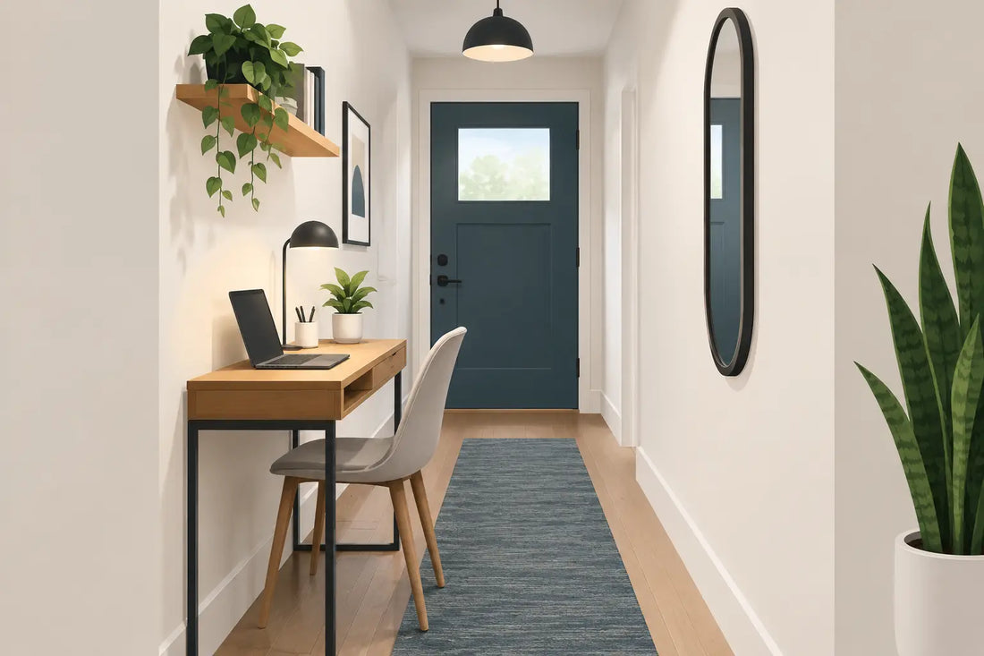 Best Desks for Narrow Lobbies That Work Hard