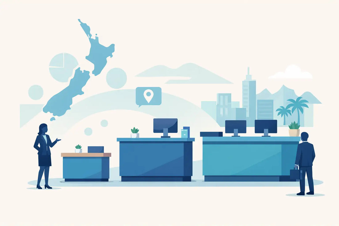 Reception Desk Size Guide for NZ Businesses