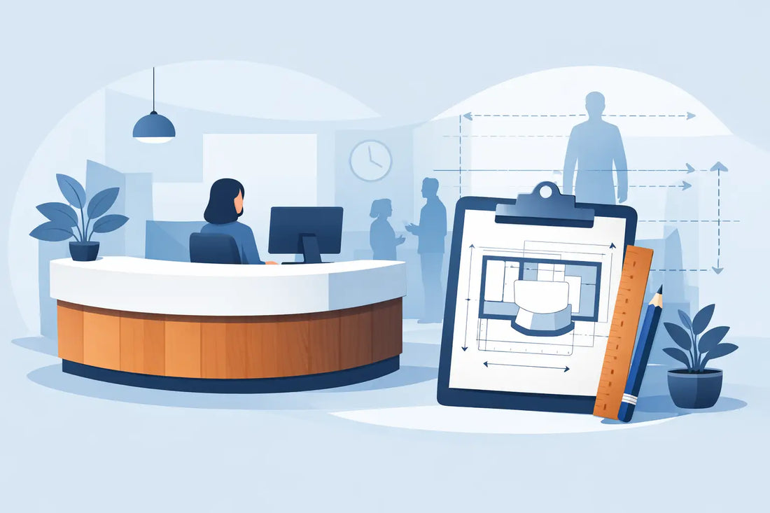 Reception Desk Dimensions That Fit Your Business