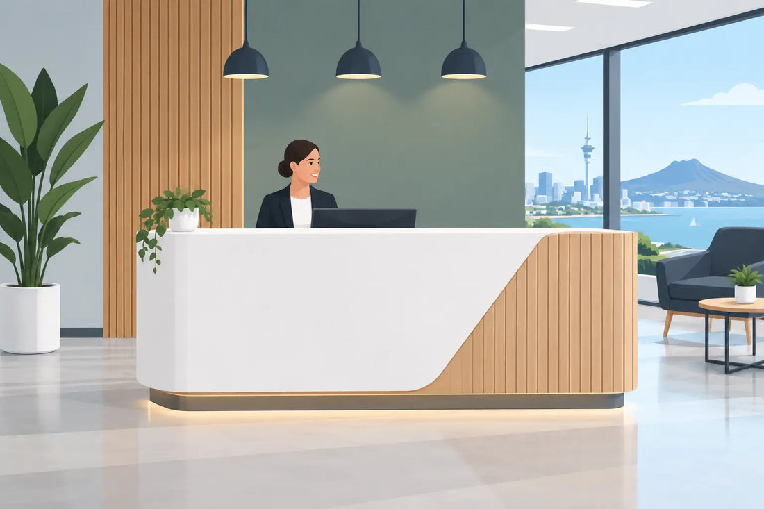 Modern Reception Counter Review for NZ Businesses