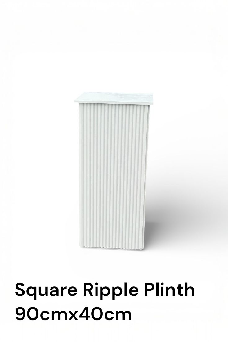 Square Ripple Plinth