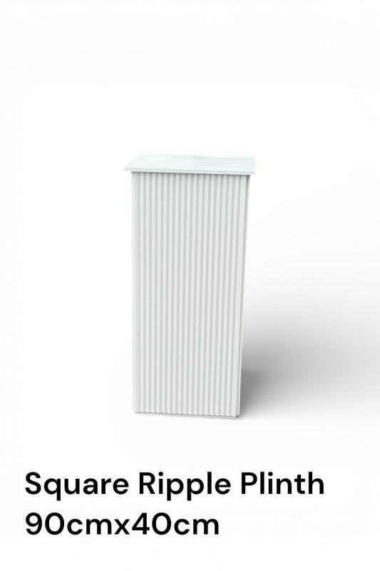 Square Ripple Plinth