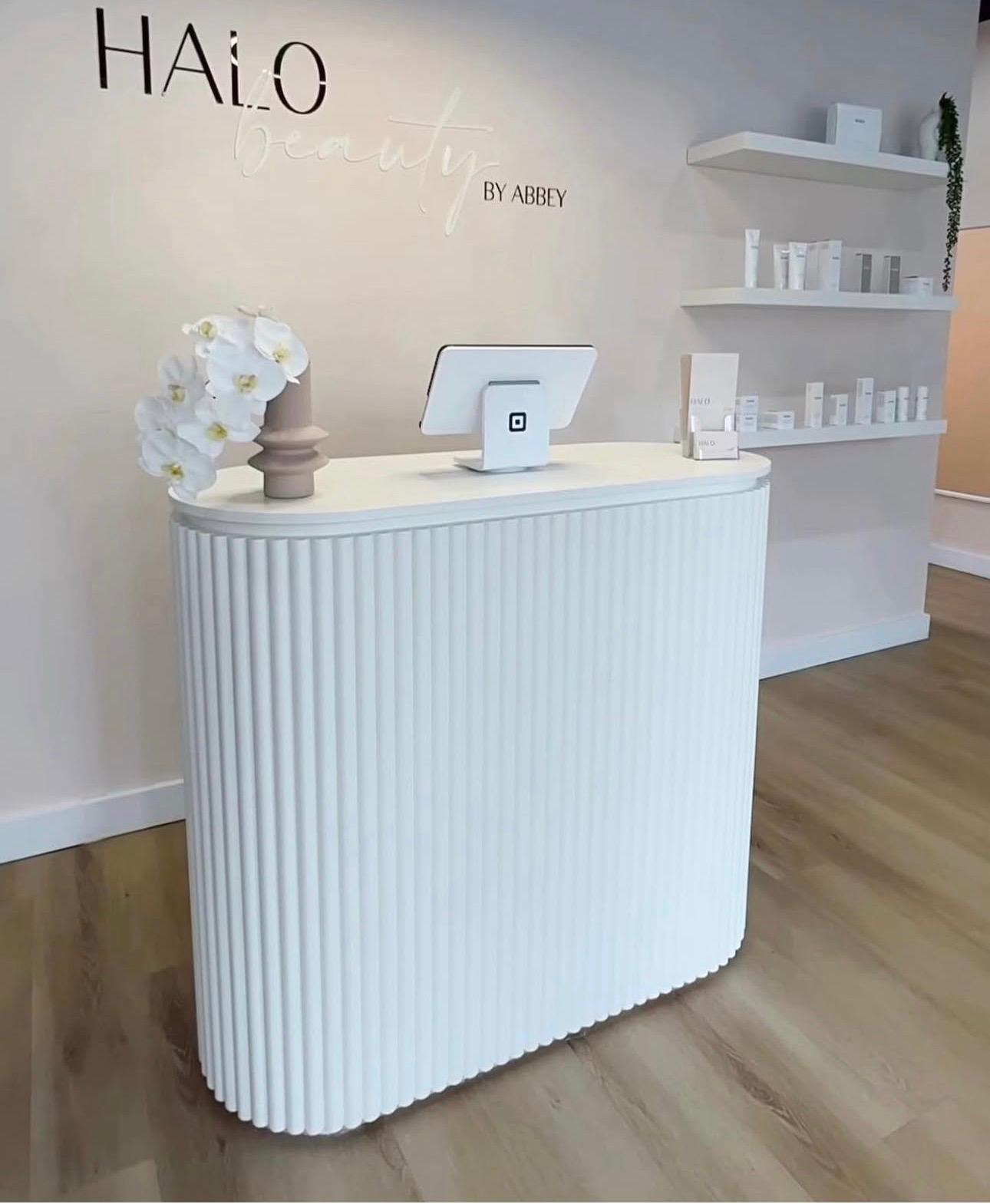 1.2m Reception Counter with drawer