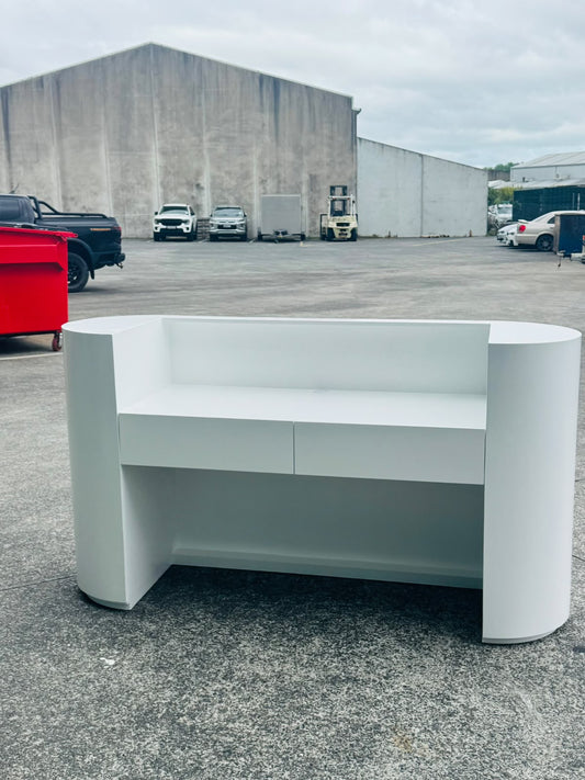 2m Plain Reception Desk