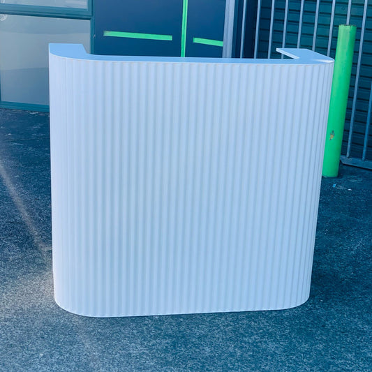 1.1m Reception Desk- Ripple Design